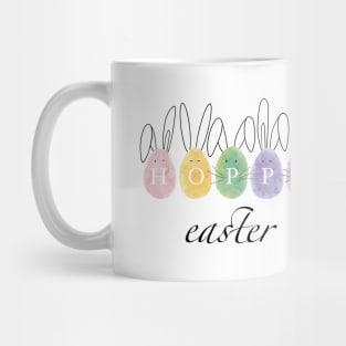 Hoppy Easter bunnies funny eggs Mug